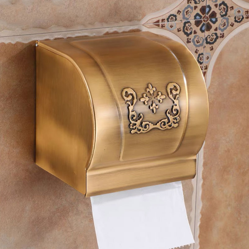 Home Bathroom Paper Towel Holder - Uchwyt na pudełko z chusteczkami, montowany