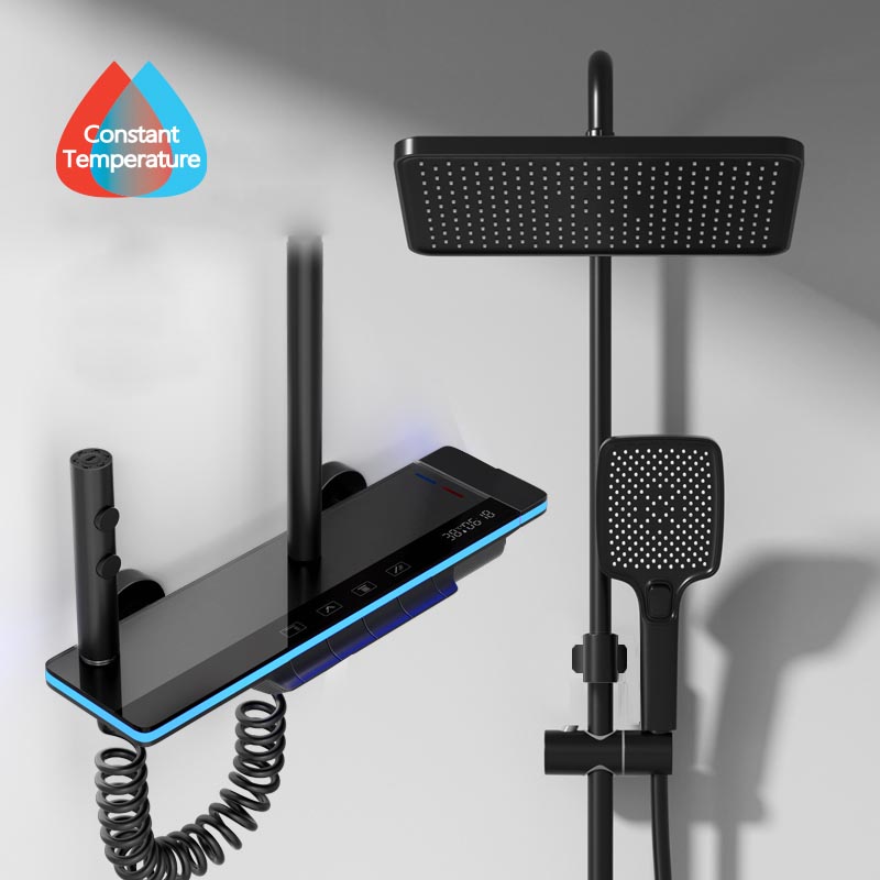 Home Bathroom Key - Łazienka Luksusowy system prysznicowy ze światłami