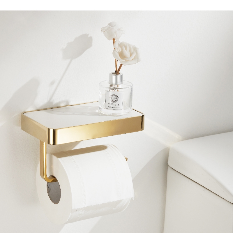 Home Bathroom Paper Towel Holder - Metalowy uchwyt na chusteczki Rock Slab