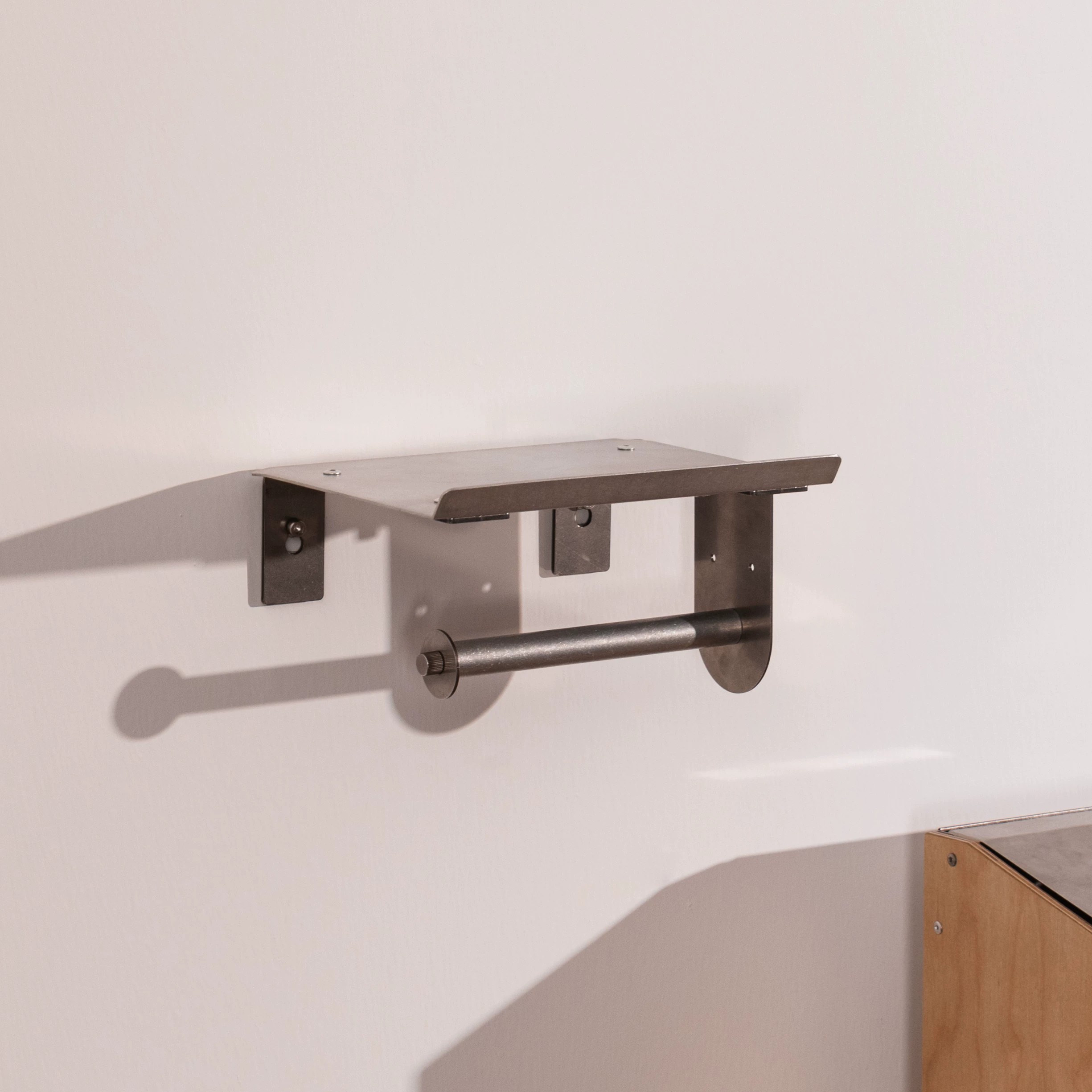 Home Bathroom Paper Towel Holder - Minimalistyczny uchwyt ścienny na ręczniki papierowe