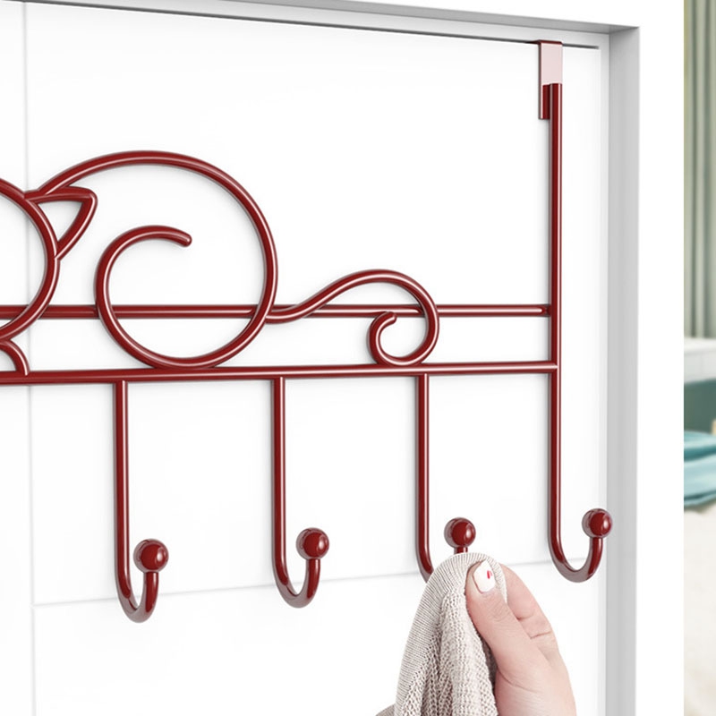 Wieszak na drzwi HLZS-7, żelaz – Home Bathroom Key recenzja i cena