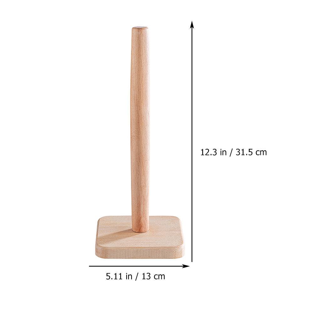 Drewniany uchwyt na ręczniki p – Home Bathroom Paper Towel Holder recenzja i cena