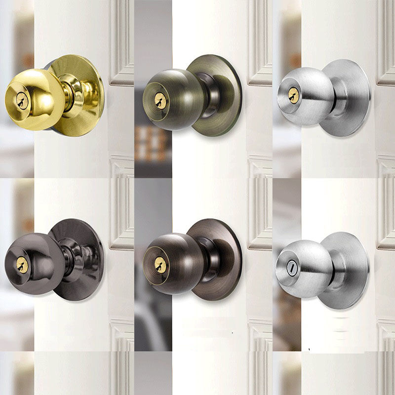 Gałki okrągłe drzwi z blokadą  – Home Bathroom Key recenzja i cena