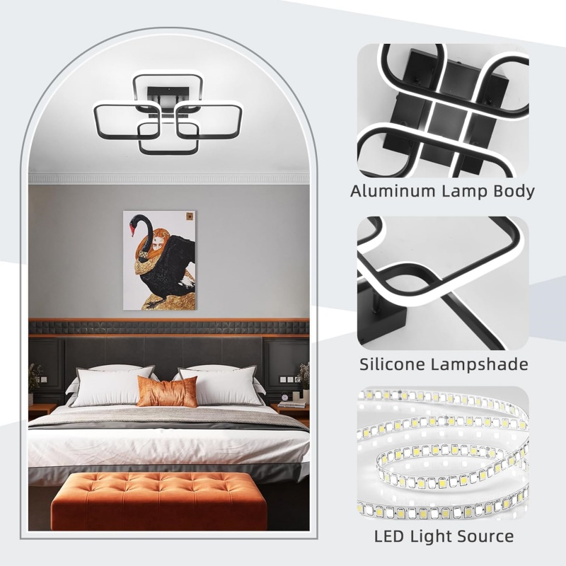 Żyrandol LED Trójkolorowy, Now – Home Bathroom Colors recenzja i cena
