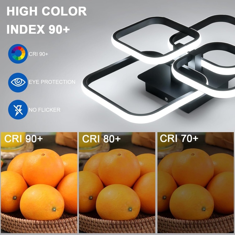 Żyrandol LED Trójkolorowy, Now – Home Bathroom Colors recenzja i cena