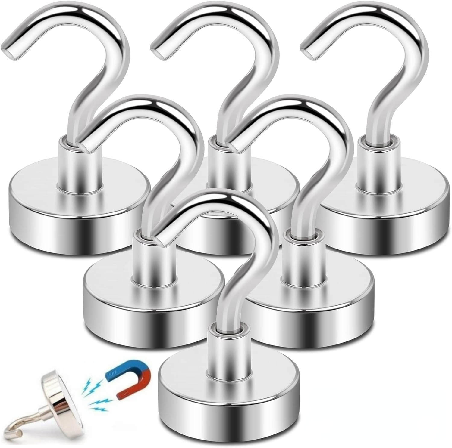 1-80 SZTUK Mocne haczyki magne – Home Bathroom Key recenzja i cena