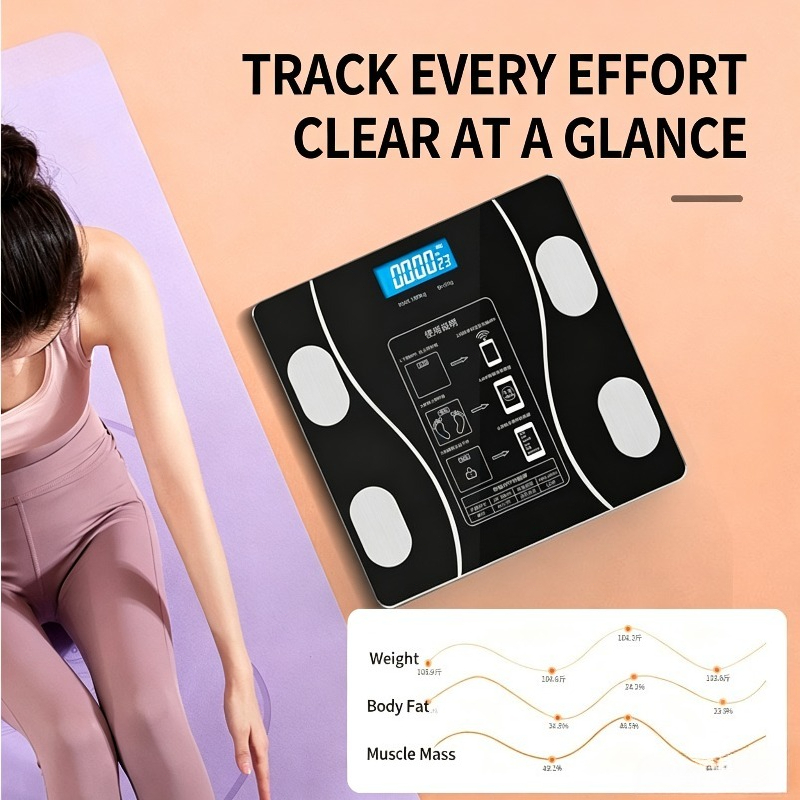 Inteligentna waga Bluetooth do – Home Bathroom Scales recenzja i cena