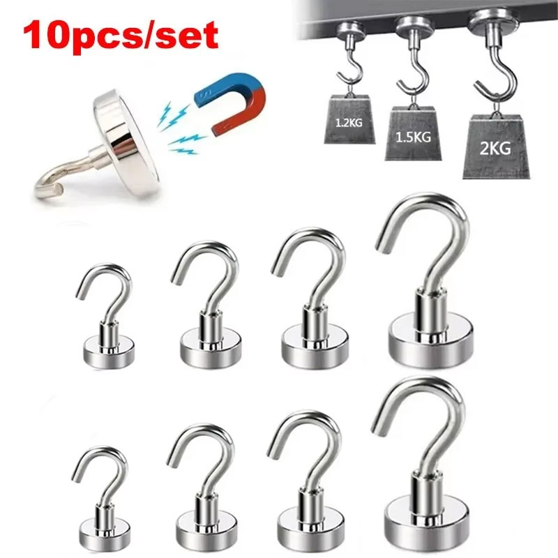 10 szt. Mocne haczyki magnetyc – Home Bathroom Key recenzja i cena