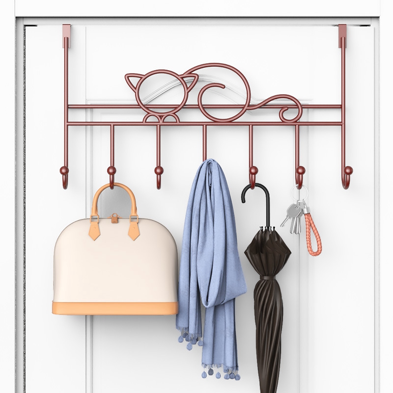 Wieszak na drzwi z 7 haczykami – Home Bathroom Key recenzja i cena