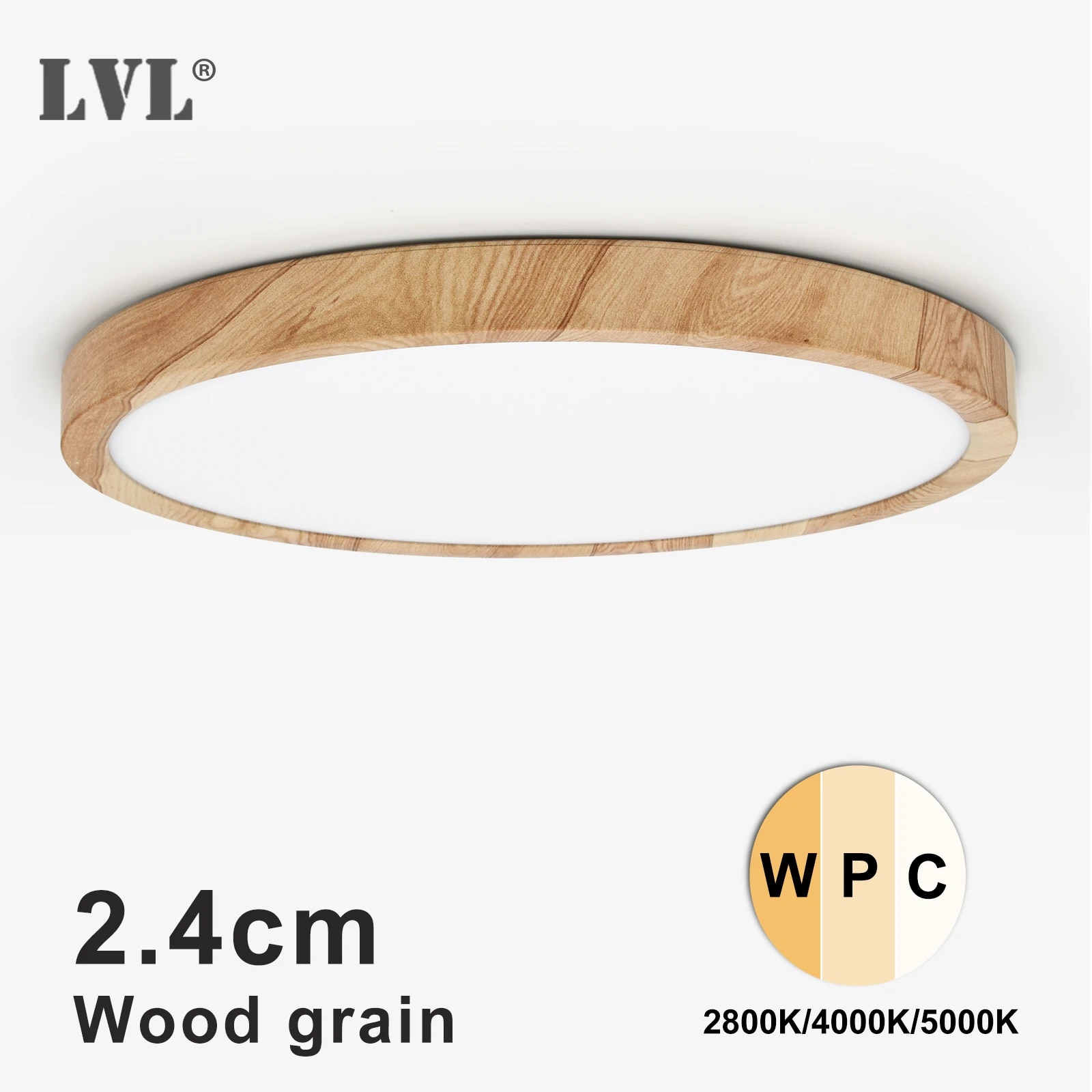 Lampa sufitowa LED LVL, imitac – Home Bathroom Colors recenzja i cena