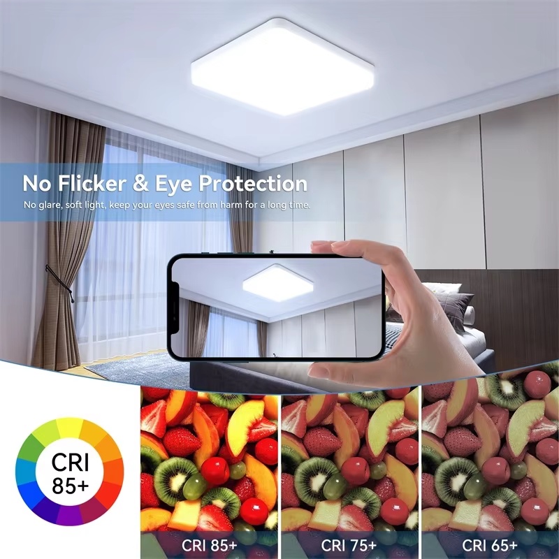 Lampa sufitowa LED ultra-cienk – Home Bathroom Colors recenzja i cena