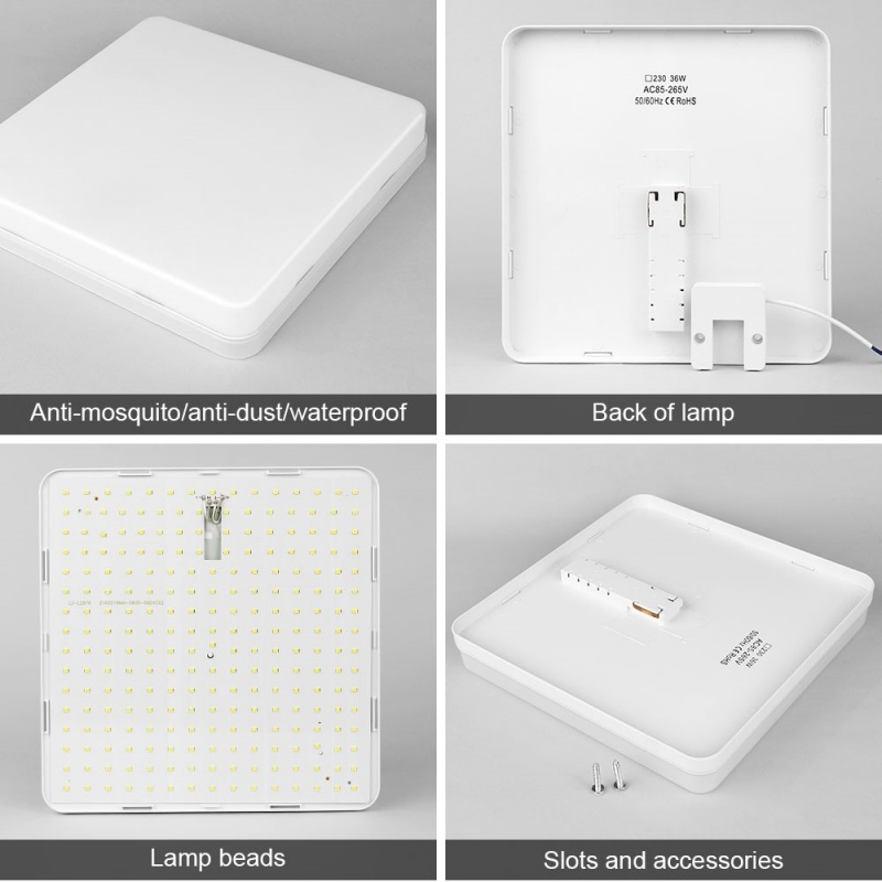 Lampa sufitowa LED ultra-cienk – Home Bathroom Colors recenzja i cena