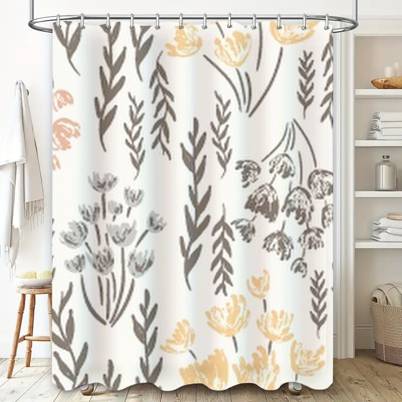 Nowoczesna zasłona prysznicowa – Home Bathroom Colors recenzja i cena