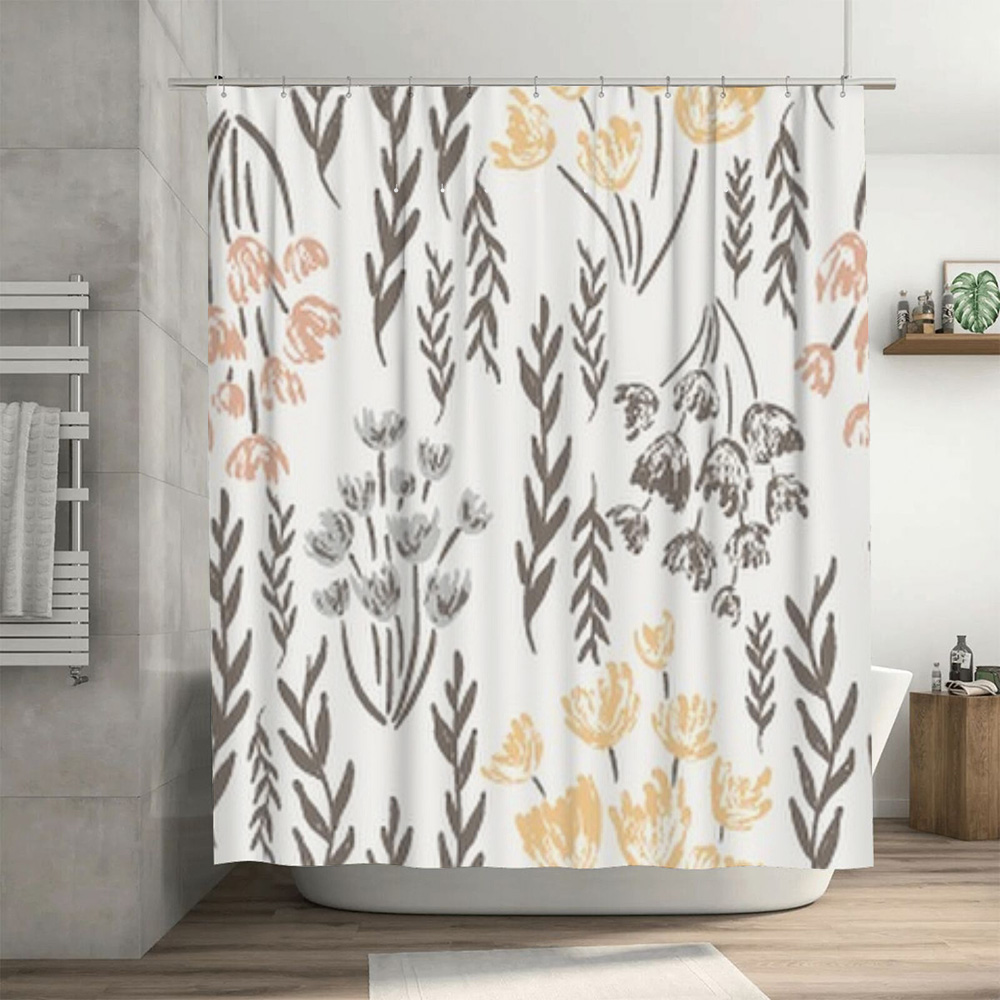 Nowoczesna zasłona prysznicowa – Home Bathroom Colors recenzja i cena