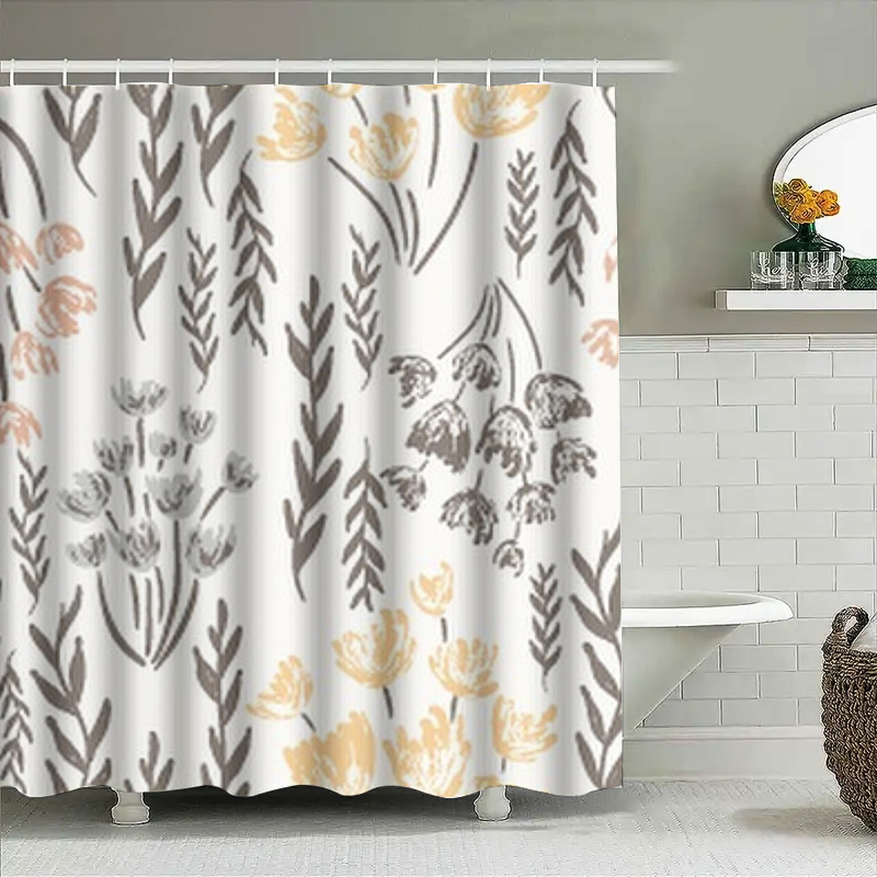 Nowoczesna zasłona prysznicowa – Home Bathroom Colors recenzja i cena