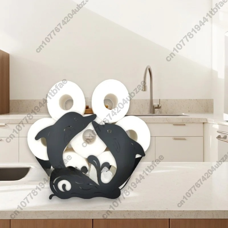 Metalowy uchwyt na papier toal – Home Bathroom Paper Towel Holder recenzja i cena