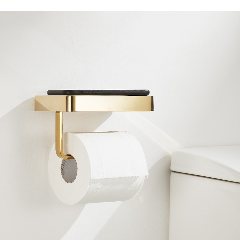 Metalowy uchwyt na chusteczki  – Home Bathroom Paper Towel Holder recenzja i cena