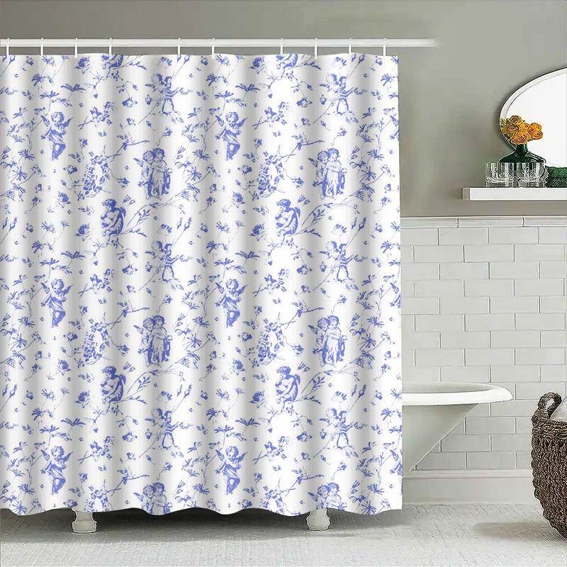 Abstrakcyjna Zasłona Prysznico – Home Bathroom Colors recenzja i cena