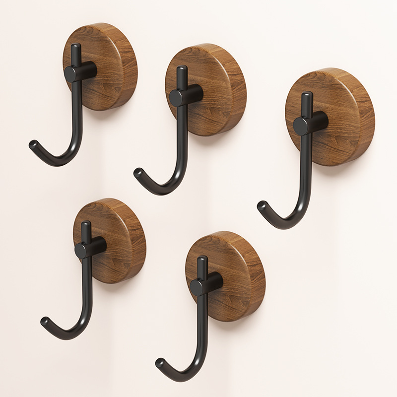 4/1szt Drewniany wieszak ścien – Home Bathroom Key recenzja i cena