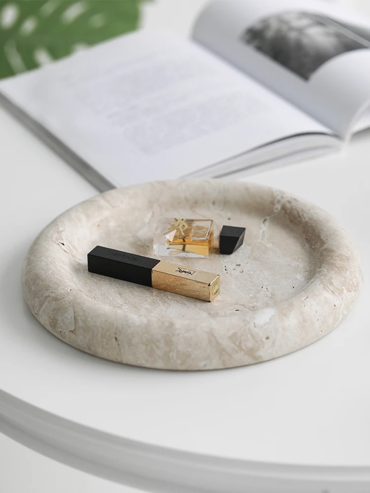 Modna Beżowa Taca z Travertynu – Home Bathroom Trends recenzja i cena