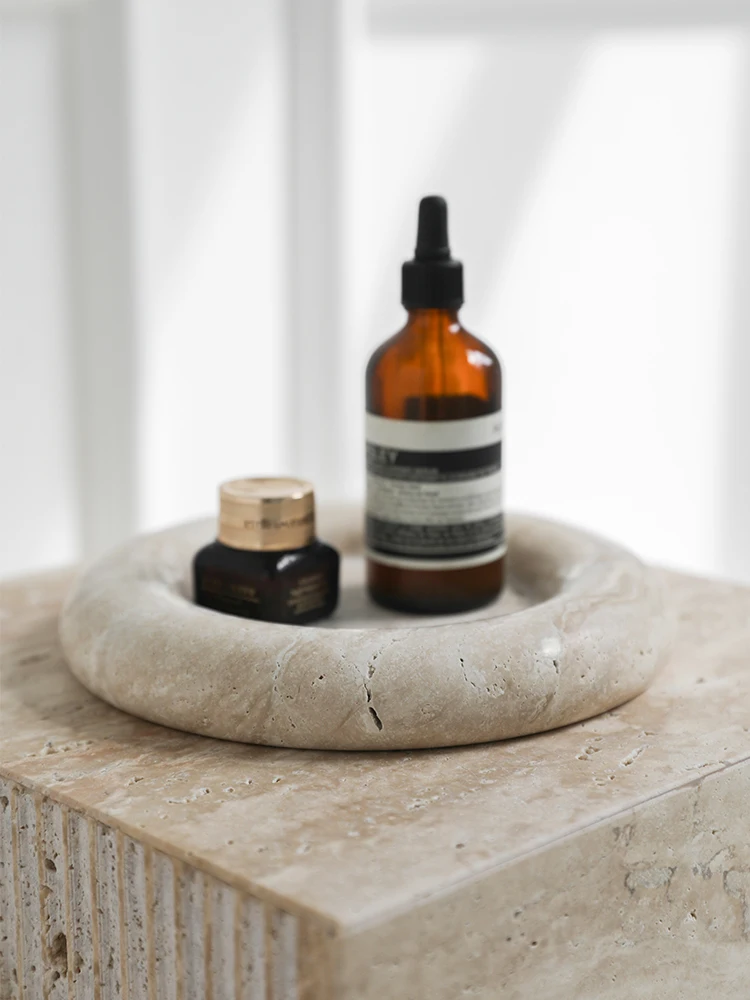 Modna Beżowa Taca z Travertynu – Home Bathroom Trends recenzja i cena