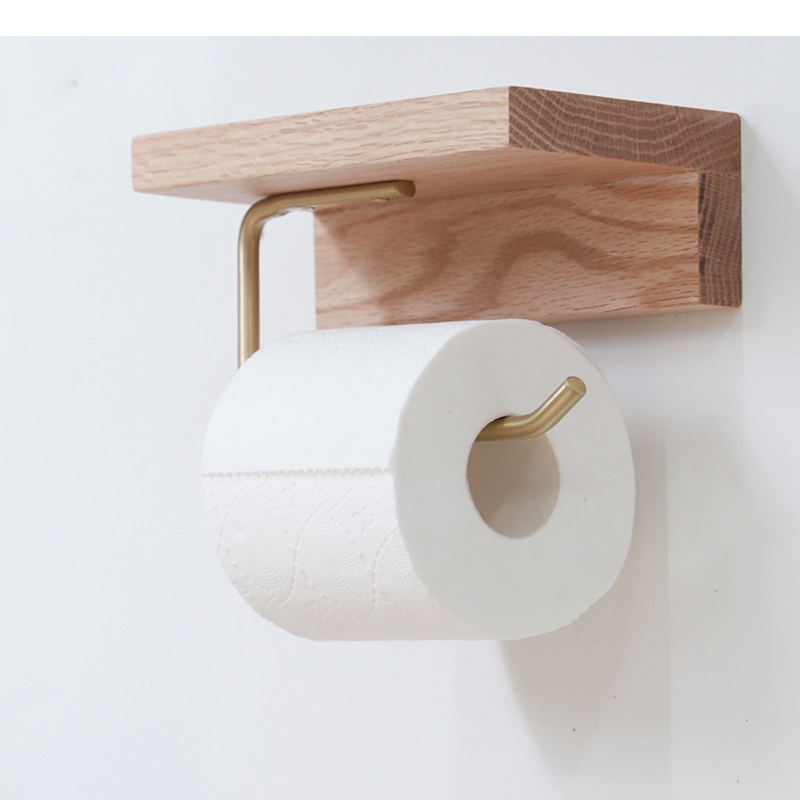 Drewniany pojemnik na chustecz – Home Bathroom Paper Towel Holder recenzja i cena